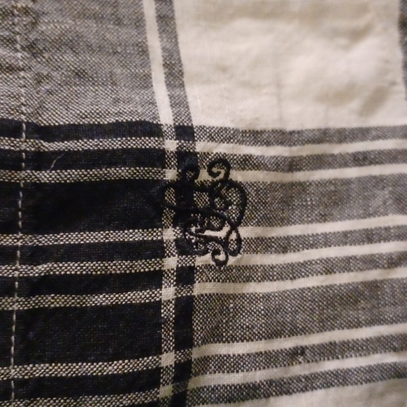 5 For $20 Ralph Lauren Linen Sleeveless Dress Shirt Plaid Tartan Chambray Top - Picture 9 of 9